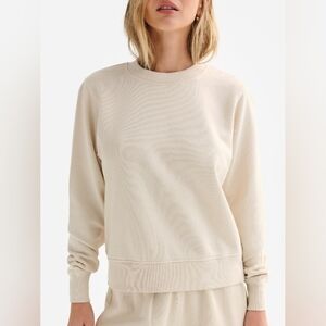 Mate The Label Women's Organic Cotton Pullover Sweatshirt Size L